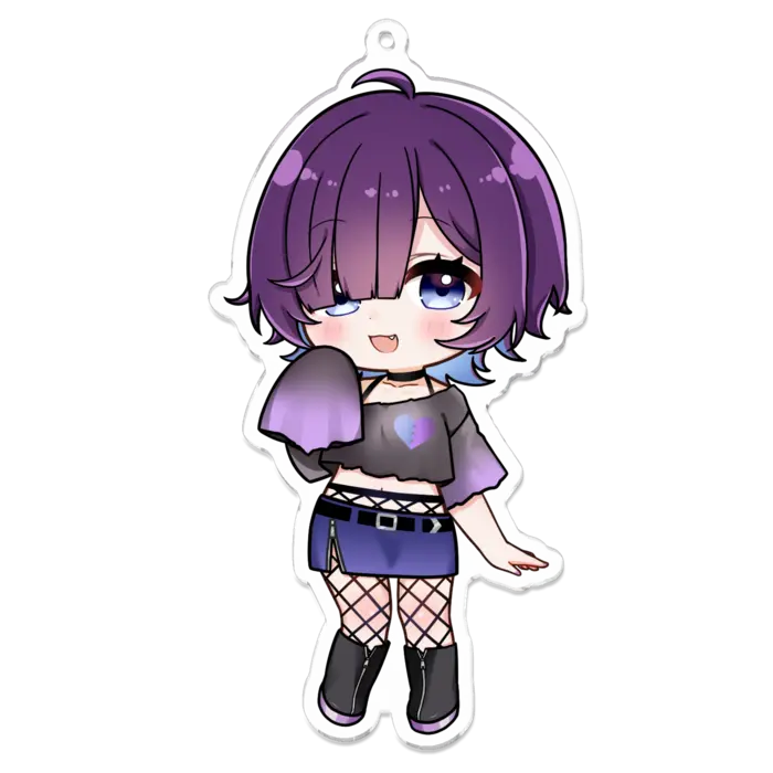 Chiwa Chiizu - Acrylic Key Chain - Key Chain - VTuber