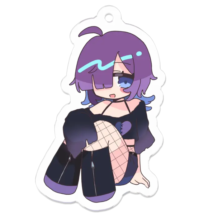 Chiwa Chiizu - Acrylic Key Chain - Key Chain - VTuber