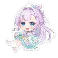 Nemurino Yoru - Acrylic Key Chain - Key Chain - VTuber