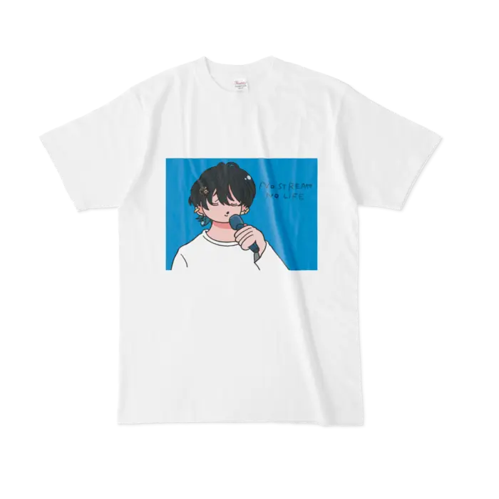 Mochizuki Shun - Clothes - T-shirts - VTuber Size-L