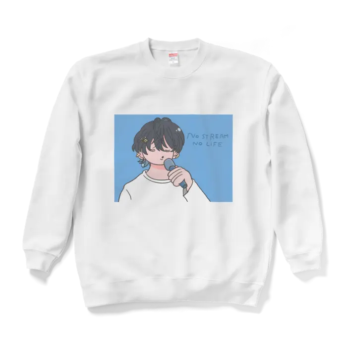 Mochizuki Shun - Clothes - Sweatshirt - VTuber Size-XL