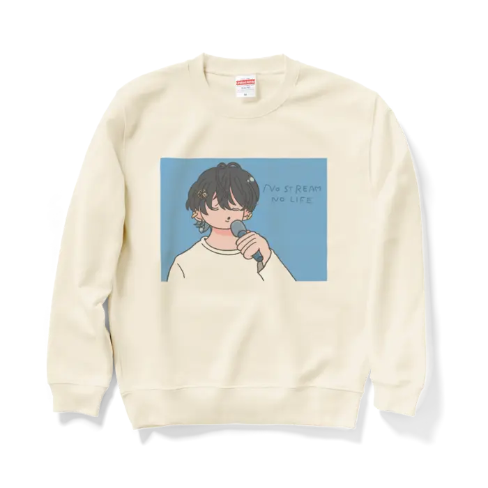 Mochizuki Shun - Clothes - Sweatshirt - VTuber Size-M