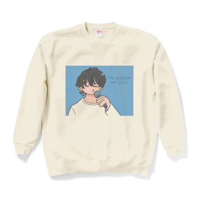 Mochizuki Shun - Clothes - Sweatshirt - VTuber Size-XL