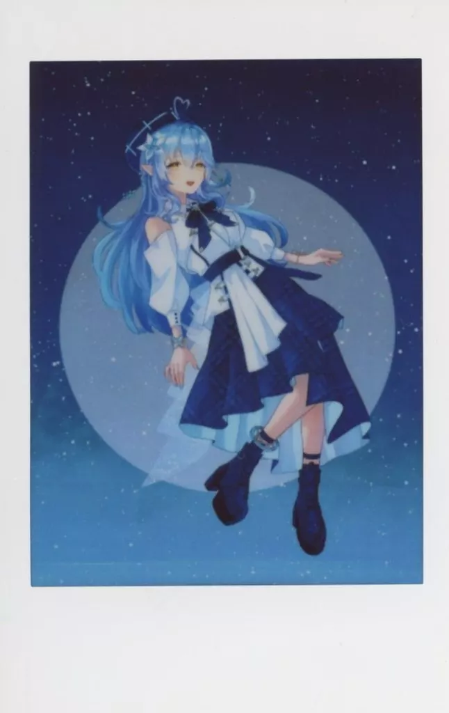 Yukihana Lamy - Character Card - Blue Journey