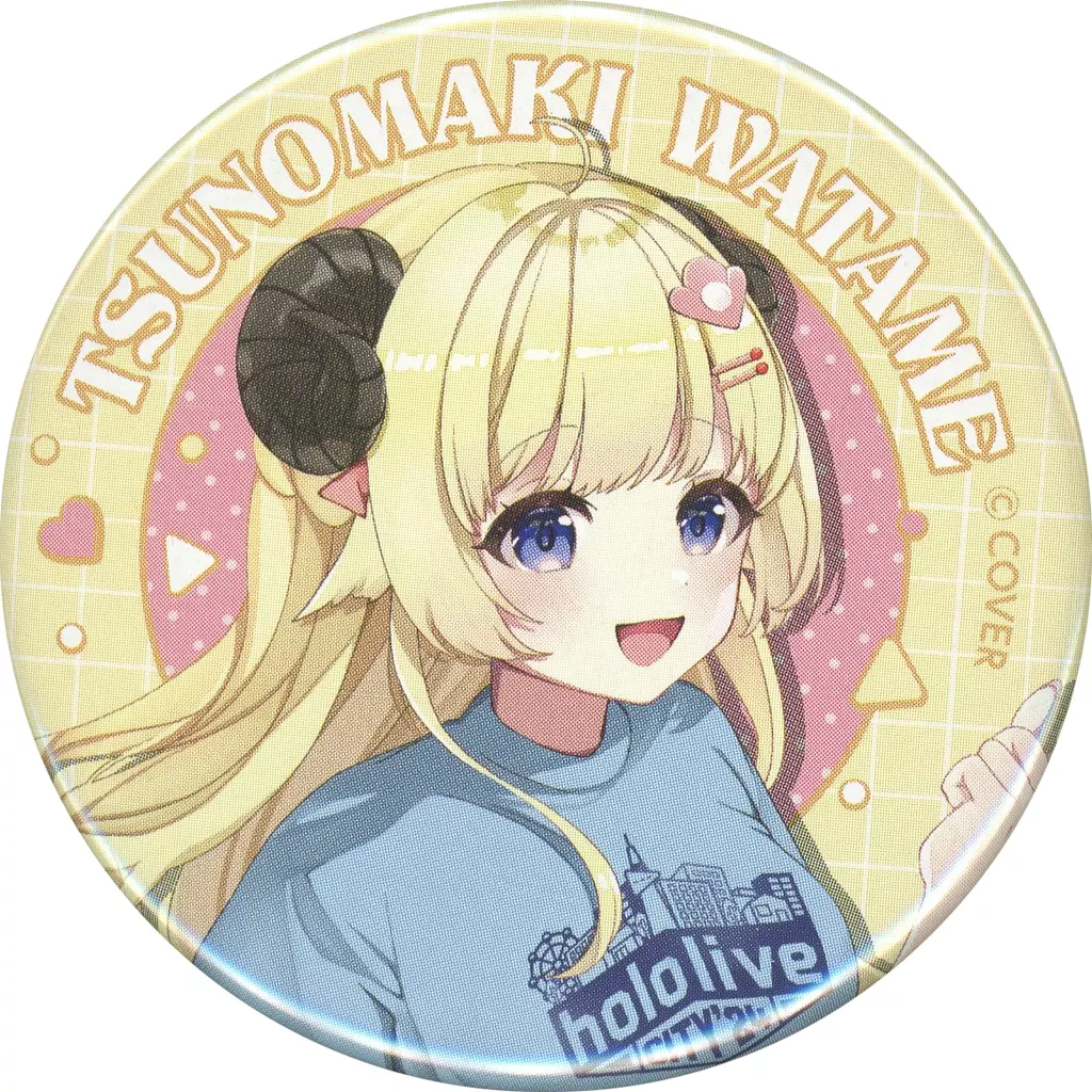 Tsunomaki Watame - Badge - hololive