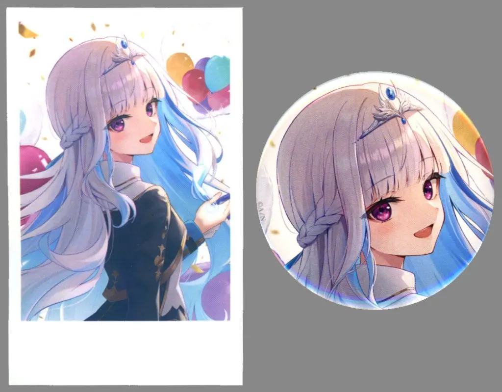 Lize Helesta - Character Card - Badge - Nijisanji