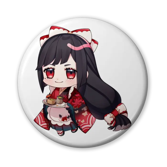 Akasaka Kuroha - Badge - VTuber