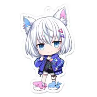 Asobe Amyu - Acrylic Key Chain - Key Chain - VTuber