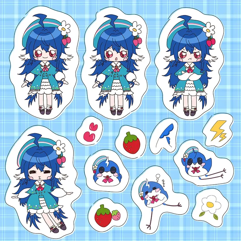 Tochimiya Ruriha - Stickers - VTuber