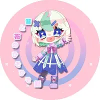 Yukino Crystal - Coaster - VTuber