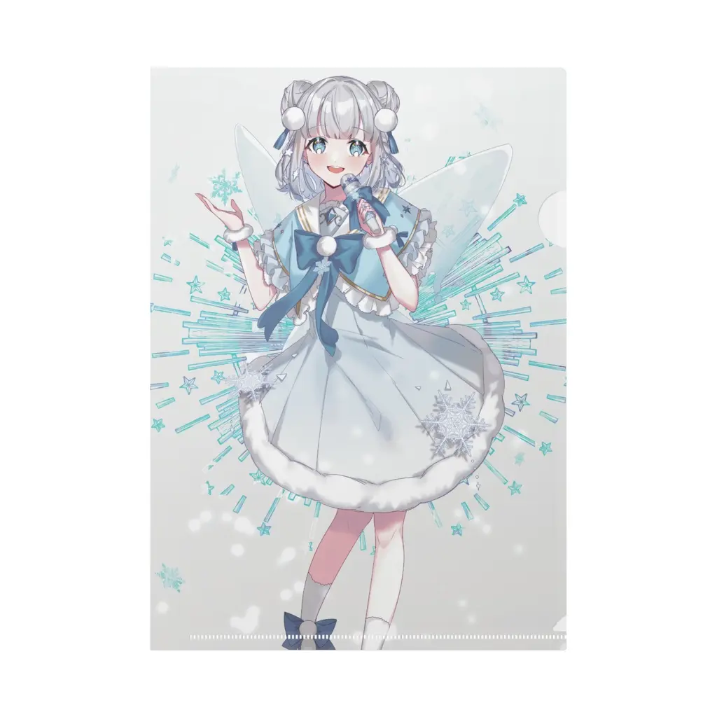 Yukino Crystal - Plastic Folder - VTuber