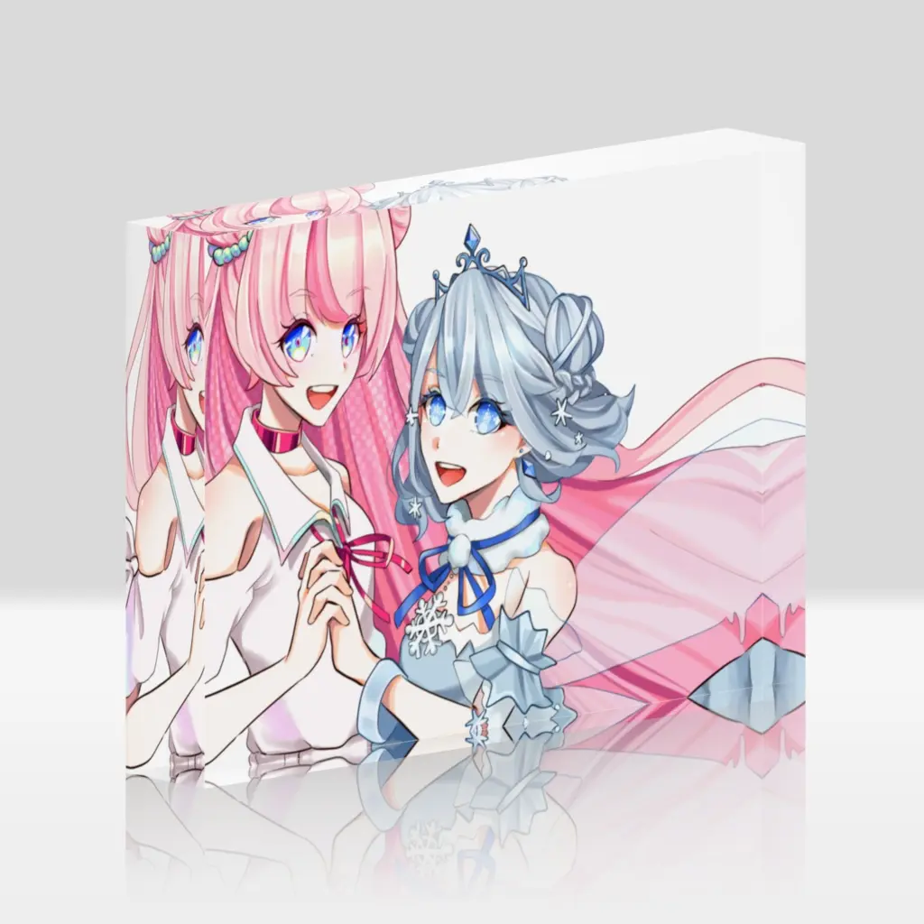 Yukino Crystal - Acrylic Block - VTuber