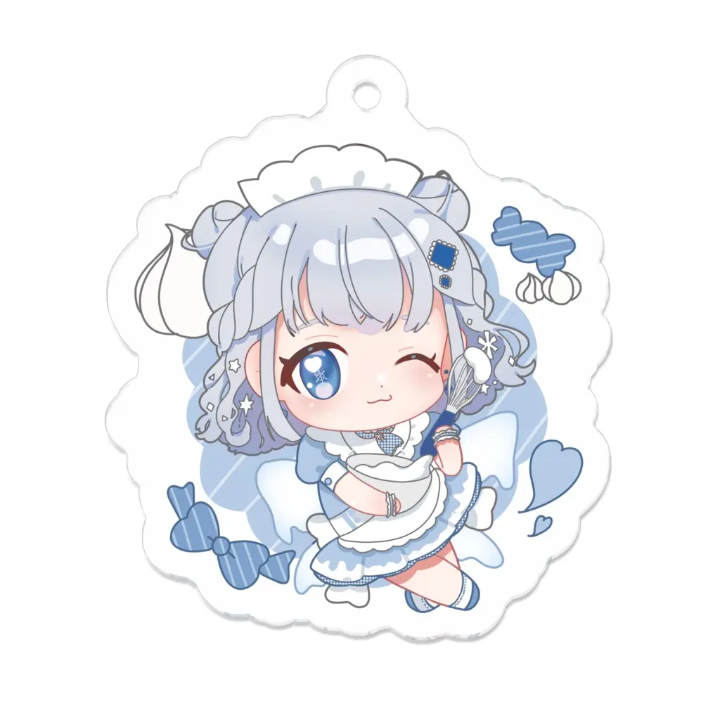 Yukino Crystal - Acrylic Key Chain - Key Chain - VTuber