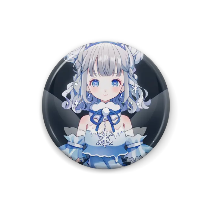 Yukino Crystal - Pin - Badge - VTuber