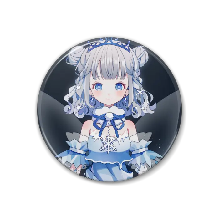 Yukino Crystal - Pin - Badge - VTuber