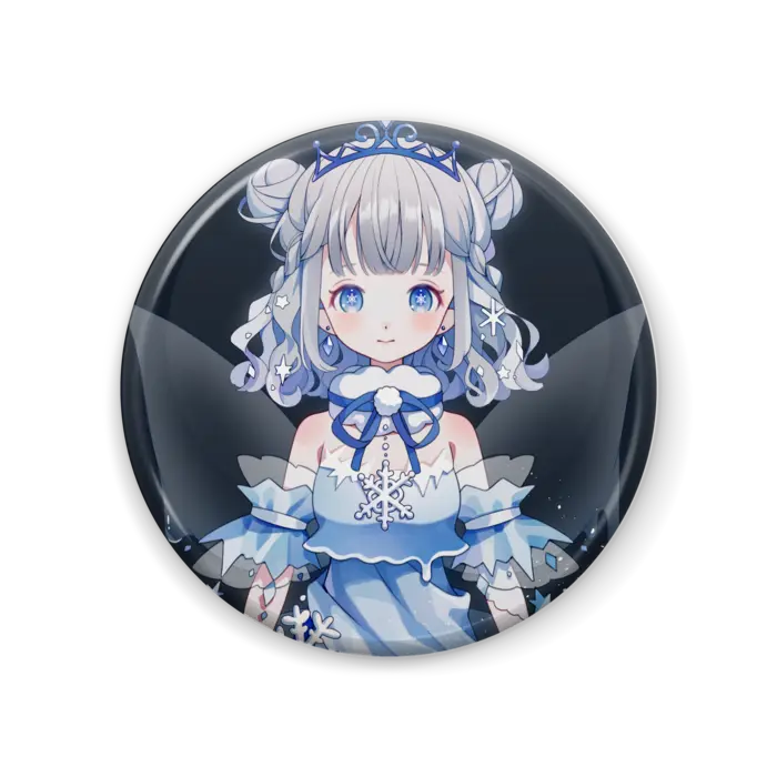 Yukino Crystal - Pin - Badge - VTuber