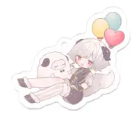 VTuber - Key Chain - Acrylic Key Chain Size-50 x 50 (mm)