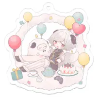 VTuber - Key Chain - Acrylic Key Chain Size-50 x 50 (mm)