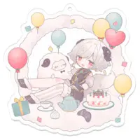 VTuber - Key Chain - Acrylic Key Chain Size-70 x 70 (mm)