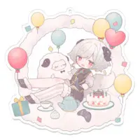 VTuber - Key Chain - Acrylic Key Chain Size-100 x 100 (mm)
