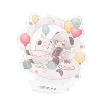 VTuber - Key Chain - Acrylic stand - Acrylic Key Chain Size-70x70mm