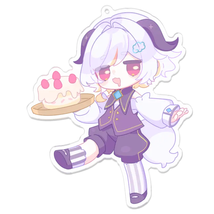 VTuber - Key Chain - Acrylic Key Chain Size-100 x 100 (mm)