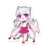 VTuber - Key Chain - Acrylic Key Chain Size-50 x 50 (mm)