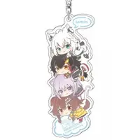 hololive - Key Chain - Acrylic Key Chain - Hug Meets - Shirakami Fubuki & Inugami Korone & Ookami Mio & Nekomata Okayu