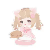 VTuber - Acrylic stand Size-100x100mm