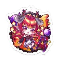 VTuber - Key Chain - Acrylic Key Chain Size-50 x 50 (mm)