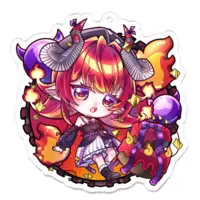 VTuber - Key Chain - Acrylic Key Chain Size-70 x 70 (mm)