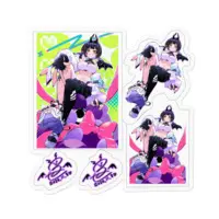 VTuber - Stickers Size-100 x 100 (mm)