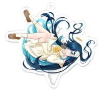 VTuber - Key Chain - Acrylic Block - Acrylic Key Chain Size-70 x 70 (mm)