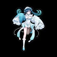 VTuber - Stickers Size-100 x 100 (mm)