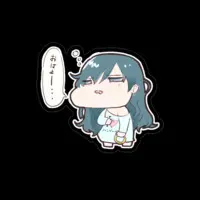 VTuber - Stickers Size-100 x 100 (mm)