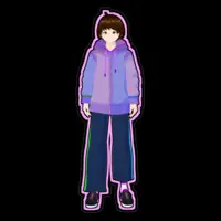 VTuber - Stickers Size-160 x 160 (mm)