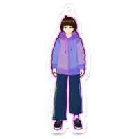 VTuber - Key Chain - Acrylic Key Chain Size-70 x 70 (mm)