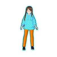 VTuber - Stickers Size-160 x 160 (mm)