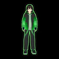 VTuber - Stickers Size-100 x 100 (mm)