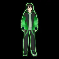 VTuber - Stickers Size-160 x 160 (mm)
