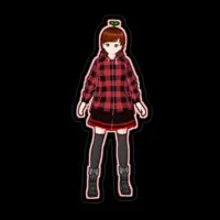 VTuber - Stickers Size-100 x 100 (mm)