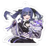 Sakuragi Momo - Key Chain - Acrylic Key Chain - VTuber Size-50 x 50 (mm)