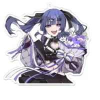 Sakuragi Momo - Key Chain - Acrylic Key Chain - VTuber Size-100 x 100 (mm)