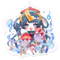 Yosuga - Key Chain - Acrylic Key Chain - VTuber Size-70 x 70 (mm)