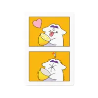 Mochino Foca - Stickers - VTuber Size-100 x 100 (mm)