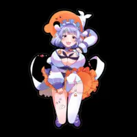 Mochino Foca - Stickers - VTuber Size-160 x 160 (mm)