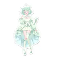 VTuber - Key Chain - Acrylic Key Chain Size-100 x 100 (mm)