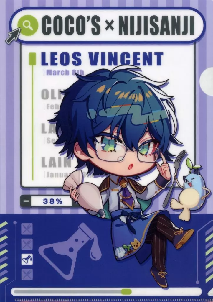 Leos Vincent - Stationery - Plastic Folder - Eden-gumi