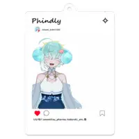 VTuber - Key Chain - Acrylic Key Chain Size-70 x 70 (mm)