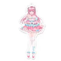 VTuber - Key Chain - Acrylic Key Chain Size-100 x 100 (mm)